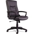 Alera Alera® Executive Leather Chair with Swivel - High Back - Black - YR Series 10991-01G